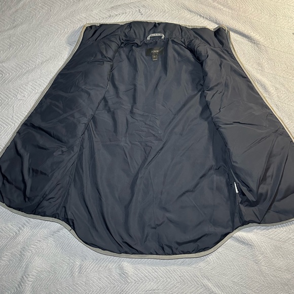 J. Crew Quilted Utility Vest Gray - Picture 5 of 10